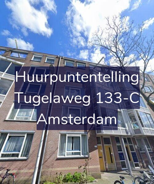 Foto gevel Huurpuntentelling voor Tugelaweg 133-C, Amsterdam