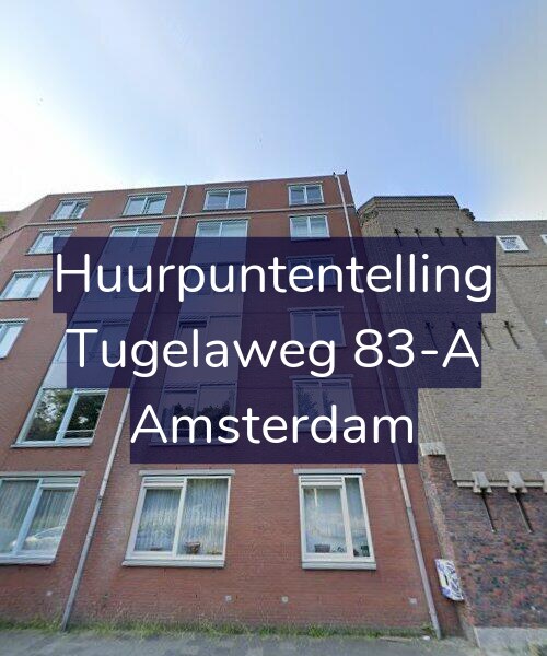 Foto gevel Huurpuntentelling voor Tugelaweg 83-A, Amsterdam