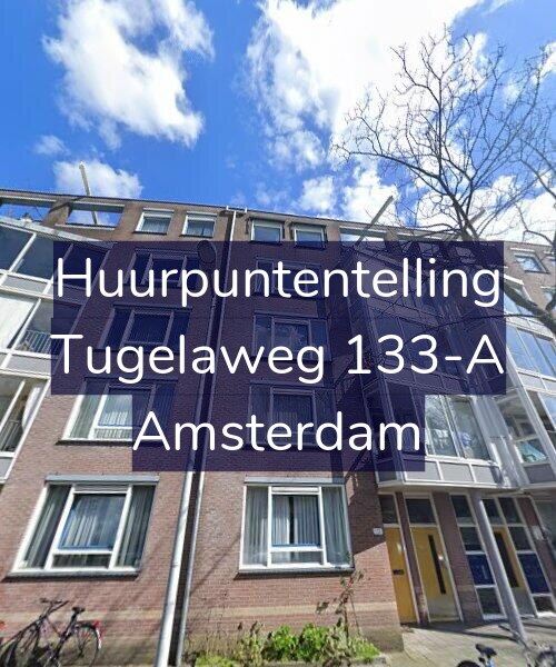 Foto gevel Huurpuntentelling voor Tugelaweg 133-A, Amsterdam