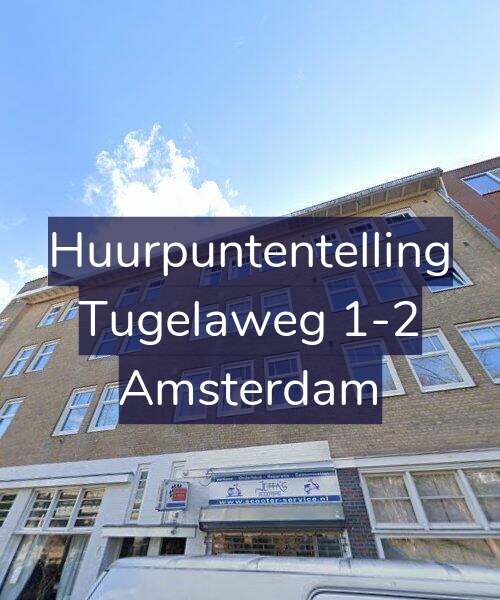 Foto gevel Huurpuntentelling voor Tugelaweg 1-2, Amsterdam