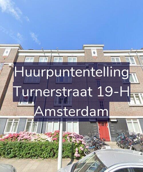 Foto gevel Huurpuntentelling voor Turnerstraat 19-H, Amsterdam
