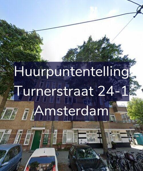 Foto gevel Huurpuntentelling voor Turnerstraat 24-1, Amsterdam