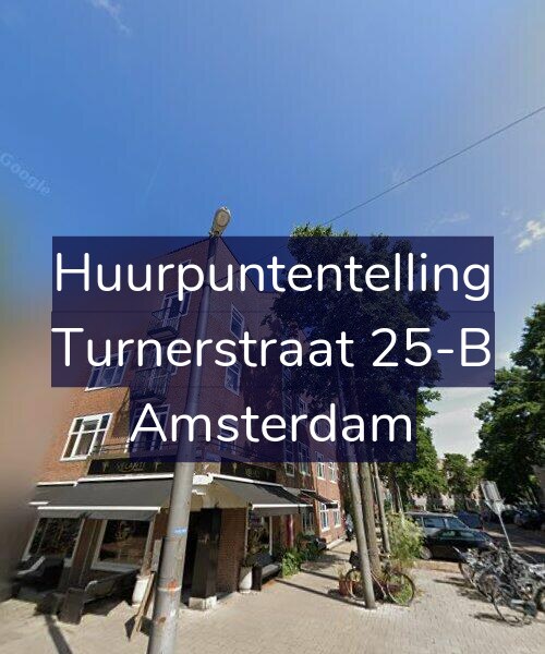 Foto gevel Huurpuntentelling voor Turnerstraat 25-B, Amsterdam