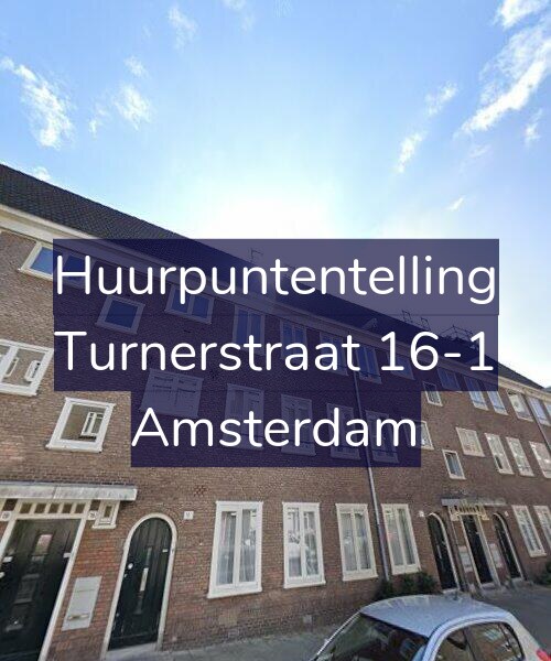 Foto gevel Huurpuntentelling voor Turnerstraat 16-1, Amsterdam