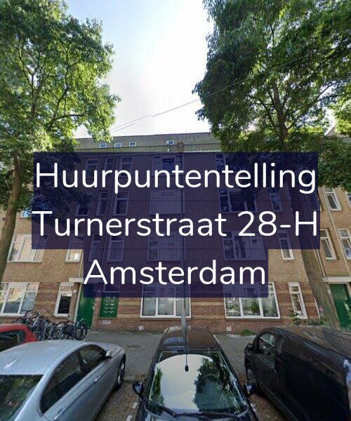 Foto gevel Huurpuntentelling voor Turnerstraat 28-H, Amsterdam