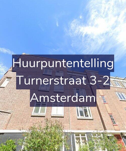 Foto gevel Huurpuntentelling voor Turnerstraat 3-2, Amsterdam