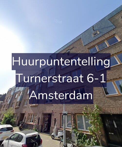 Foto gevel Huurpuntentelling voor Turnerstraat 6-1, Amsterdam