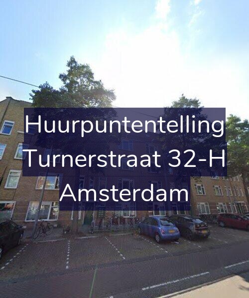 Foto gevel Huurpuntentelling voor Turnerstraat 32-H, Amsterdam