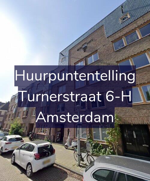 Foto gevel Huurpuntentelling voor Turnerstraat 6-H, Amsterdam