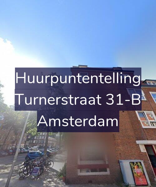 Foto gevel Huurpuntentelling voor Turnerstraat 31-B, Amsterdam