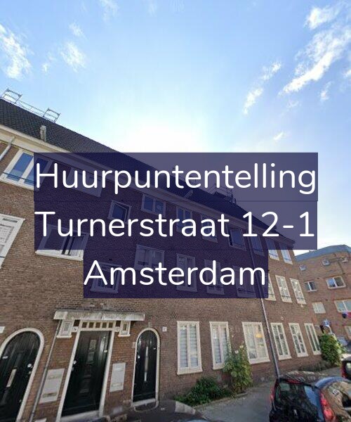 Foto gevel Huurpuntentelling voor Turnerstraat 12-1, Amsterdam