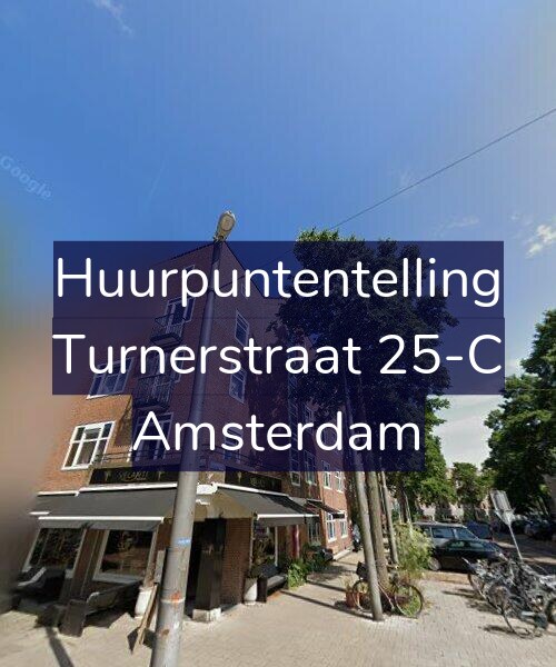 Foto gevel Huurpuntentelling voor Turnerstraat 25-C, Amsterdam