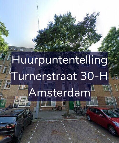 Foto gevel Huurpuntentelling voor Turnerstraat 30-H, Amsterdam