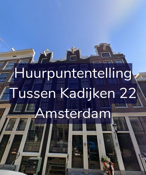 Foto gevel Huurpuntentelling voor Tussen Kadijken 22, Amsterdam
