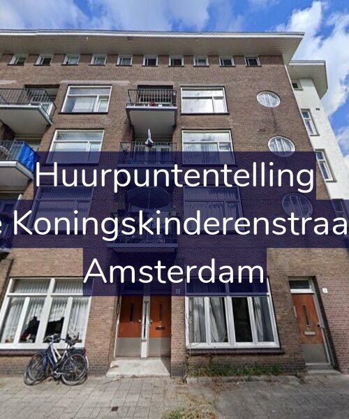 Foto gevel Huurpuntentelling voor Twee Koningskinderenstraat 3-H, Amsterdam