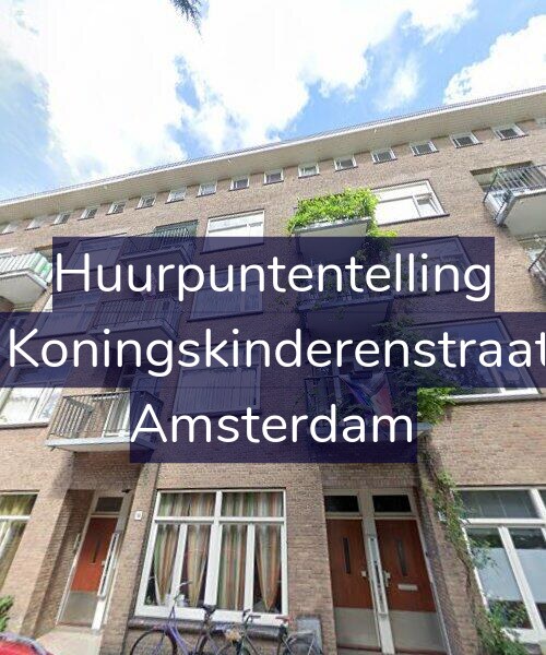 Foto gevel Huurpuntentelling voor Twee Koningskinderenstraat 14-1, Amsterdam