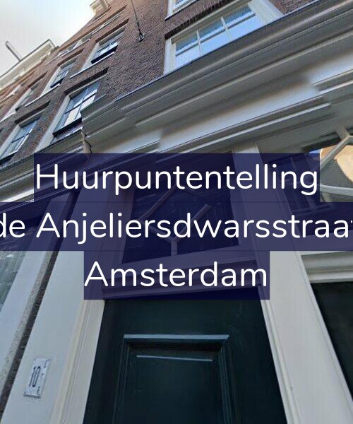 Foto gevel Huurpuntentelling voor Tweede Anjeliersdwarsstraat 12-B, Amsterdam