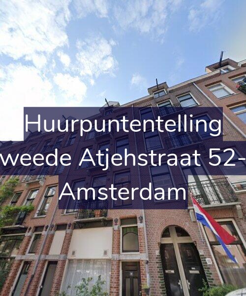 Foto gevel Huurpuntentelling voor Tweede Atjehstraat 52-2, Amsterdam