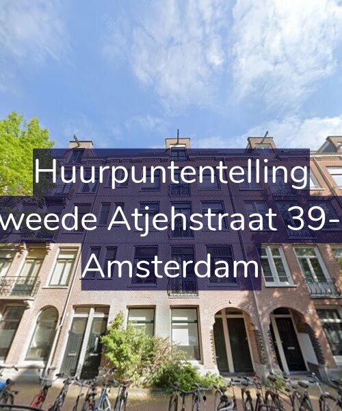 Foto gevel Huurpuntentelling voor Tweede Atjehstraat 39-D, Amsterdam