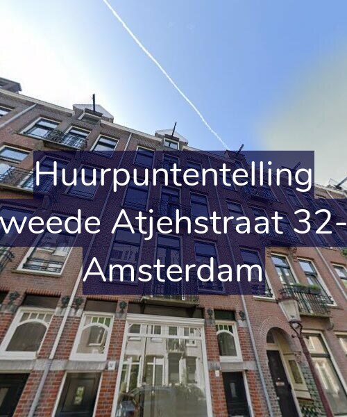 Foto gevel Huurpuntentelling voor Tweede Atjehstraat 32-3, Amsterdam