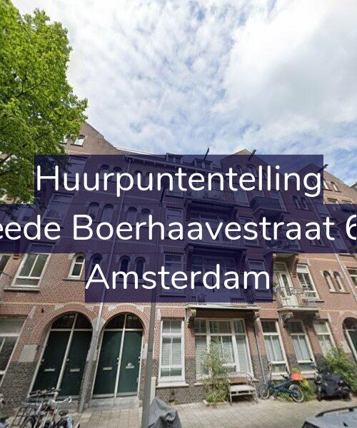 Foto gevel Huurpuntentelling voor Tweede Boerhaavestraat 67-3, Amsterdam