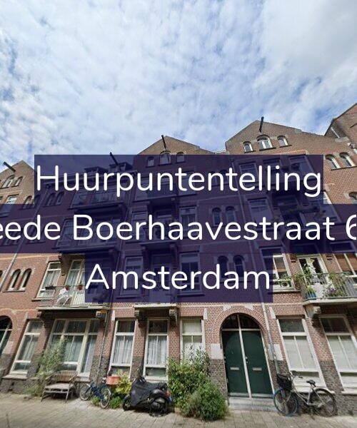 Foto gevel Huurpuntentelling voor Tweede Boerhaavestraat 69-3, Amsterdam