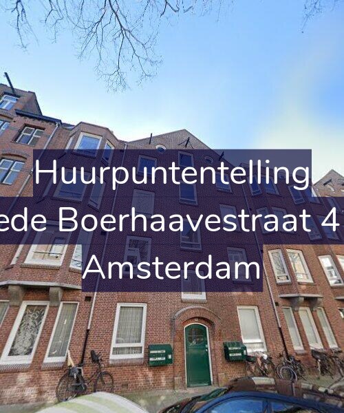 Foto gevel Huurpuntentelling voor Tweede Boerhaavestraat 42-3R, Amsterdam