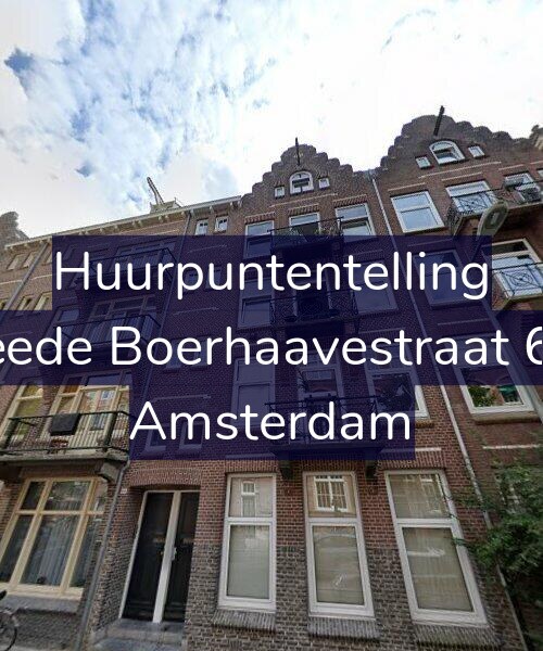 Foto gevel Huurpuntentelling voor Tweede Boerhaavestraat 64-3, Amsterdam