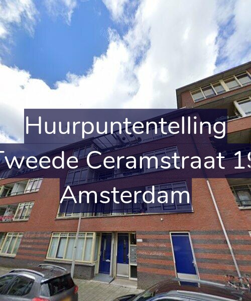 Foto gevel Huurpuntentelling voor Tweede Ceramstraat 19, Amsterdam