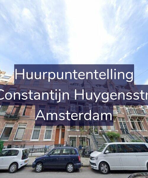 Foto gevel Huurpuntentelling voor Tweede Constantijn Huygensstraat 77-O, Amsterdam