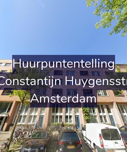 Foto gevel Huurpuntentelling voor Tweede Constantijn Huygensstraat 26-E, Amsterdam