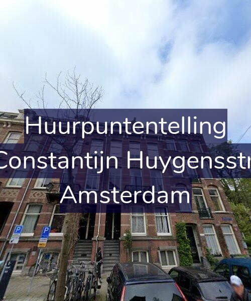 Foto gevel Huurpuntentelling voor Tweede Constantijn Huygensstraat 32-A, Amsterdam
