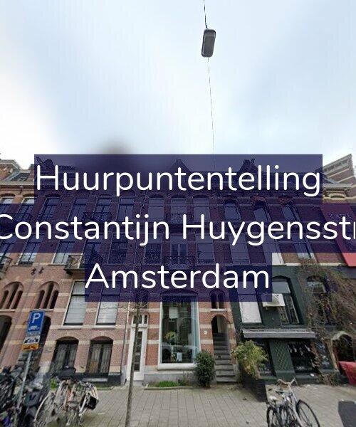 Foto gevel Huurpuntentelling voor Tweede Constantijn Huygensstraat 67-3, Amsterdam