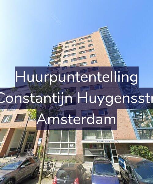 Foto gevel Huurpuntentelling voor Tweede Constantijn Huygensstraat 10-B, Amsterdam
