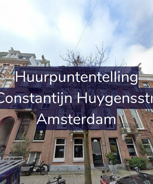 Foto gevel Huurpuntentelling voor Tweede Constantijn Huygensstraat 48-A, Amsterdam