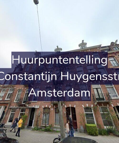 Foto gevel Huurpuntentelling voor Tweede Constantijn Huygensstraat 59-3, Amsterdam