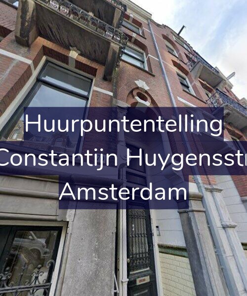 Foto gevel Huurpuntentelling voor Tweede Constantijn Huygensstraat 68-2, Amsterdam