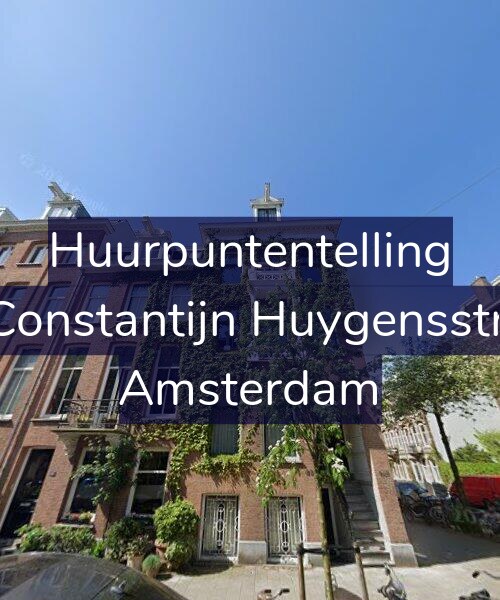 Foto gevel Huurpuntentelling voor Tweede Constantijn Huygensstraat 44-A, Amsterdam