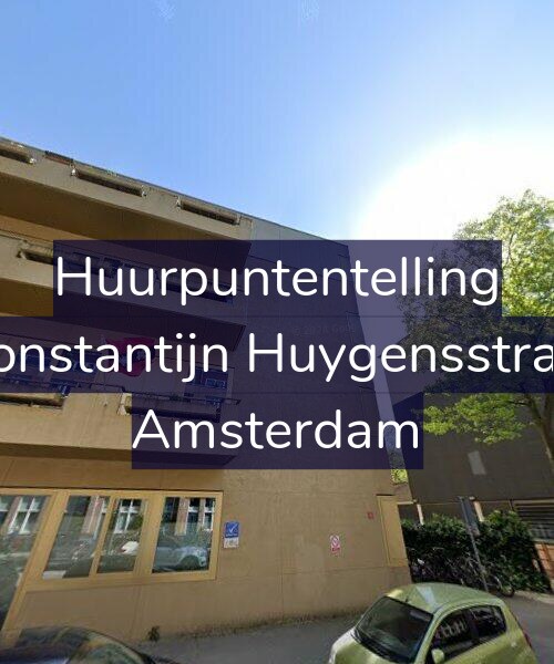 Foto gevel Huurpuntentelling voor Tweede Constantijn Huygensstraat 39-B20, Amsterdam