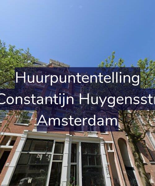 Foto gevel Huurpuntentelling voor Tweede Constantijn Huygensstraat 52-3, Amsterdam