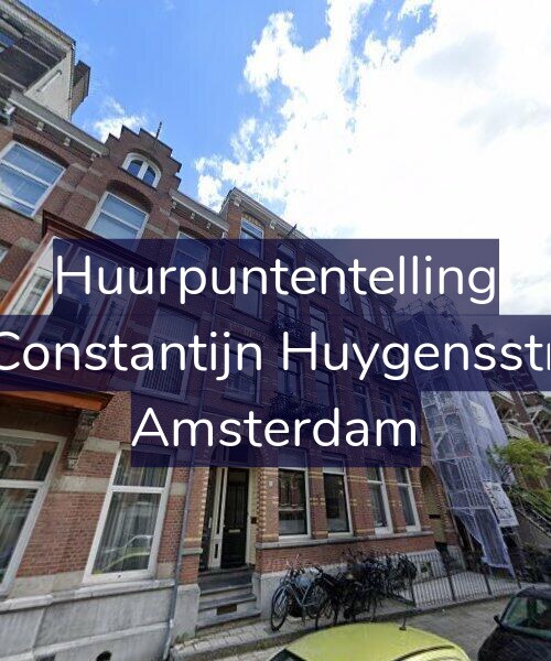 Foto gevel Huurpuntentelling voor Tweede Constantijn Huygensstraat 73-1, Amsterdam