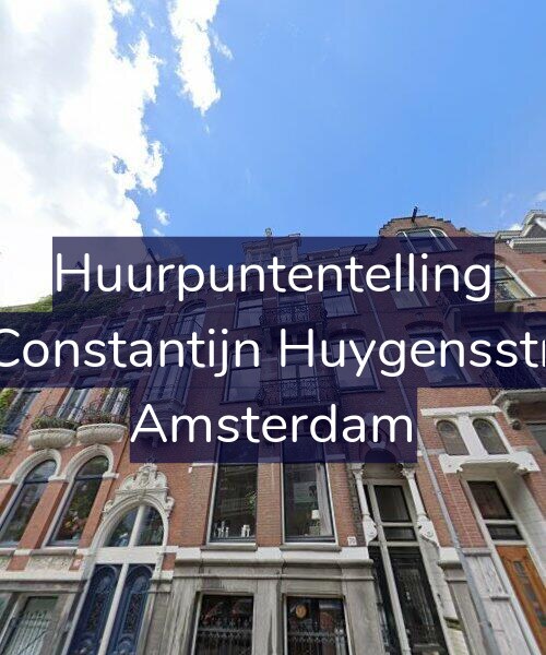Foto gevel Huurpuntentelling voor Tweede Constantijn Huygensstraat 70-2, Amsterdam