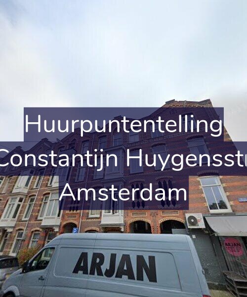 Foto gevel Huurpuntentelling voor Tweede Constantijn Huygensstraat 51-1, Amsterdam