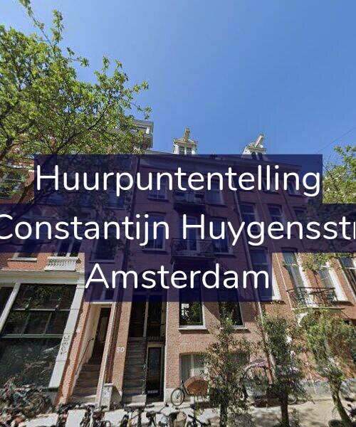 Foto gevel Huurpuntentelling voor Tweede Constantijn Huygensstraat 50-1, Amsterdam