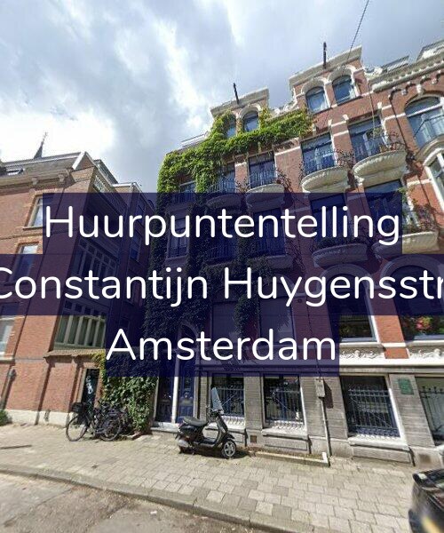 Foto gevel Huurpuntentelling voor Tweede Constantijn Huygensstraat 74-H, Amsterdam