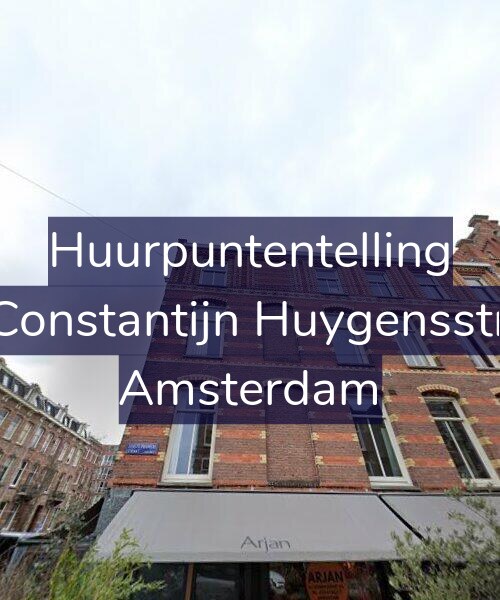 Foto gevel Huurpuntentelling voor Tweede Constantijn Huygensstraat 53-2, Amsterdam