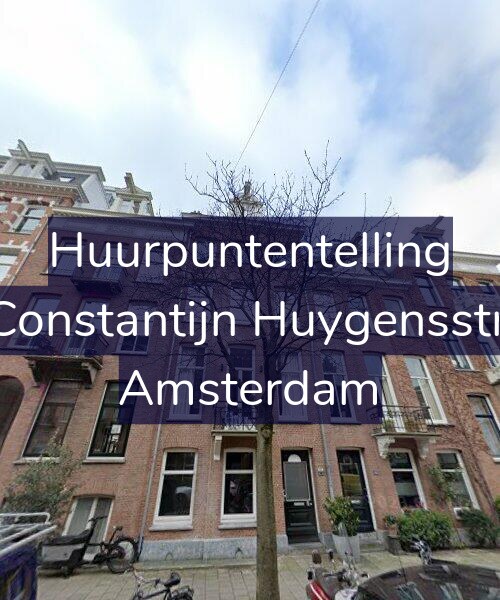 Foto gevel Huurpuntentelling voor Tweede Constantijn Huygensstraat 48-C, Amsterdam
