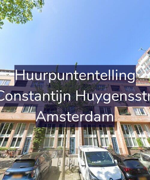 Foto gevel Huurpuntentelling voor Tweede Constantijn Huygensstraat 14-A, Amsterdam