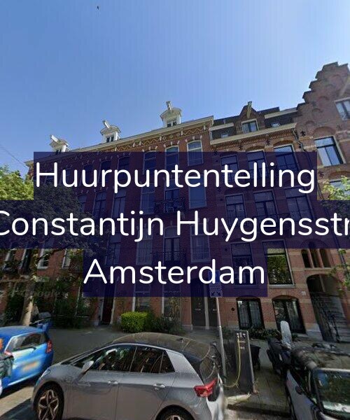 Foto gevel Huurpuntentelling voor Tweede Constantijn Huygensstraat 61-H, Amsterdam