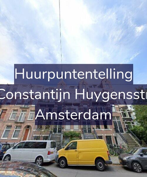 Foto gevel Huurpuntentelling voor Tweede Constantijn Huygensstraat 79-2, Amsterdam